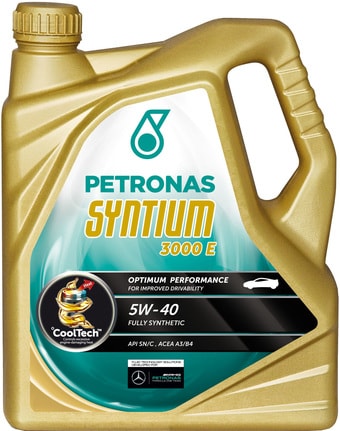 Масло моторное синтетическое - Petronas Syntium 3000 E 5W-40 5л