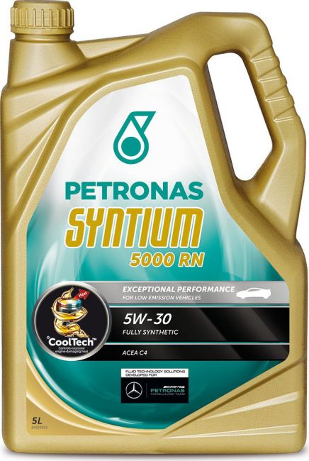 Масло моторное синтетическое - Petronas Syntium 5000 RN 5W-30 5л