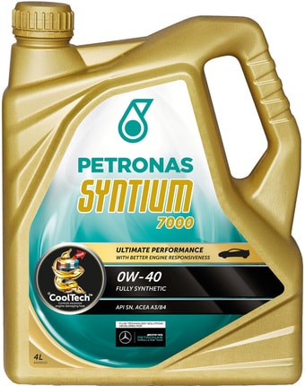 Масло моторное синтетическое - Petronas Syntium 7000 0W-40 4л