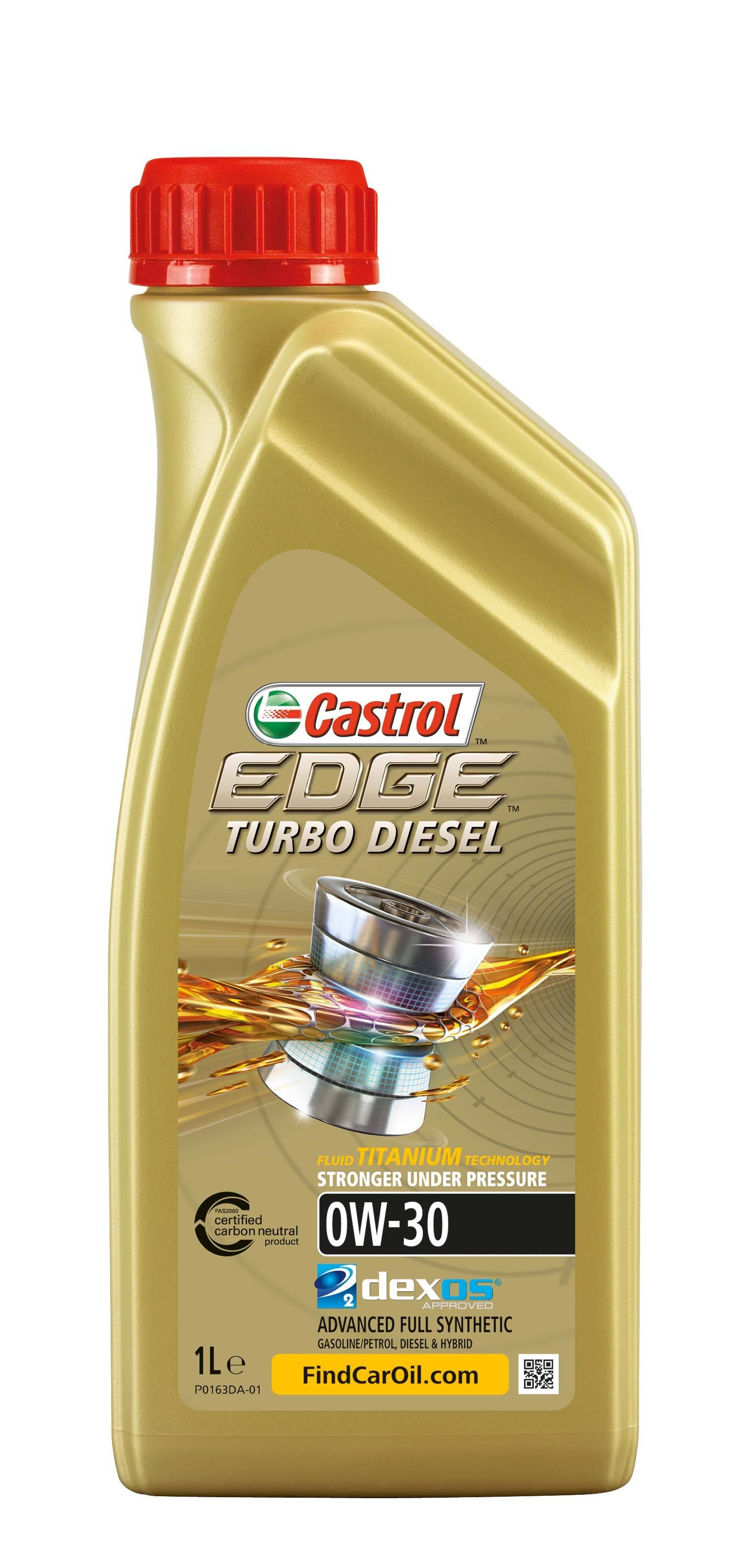 Масло моторное синтетическое - Castrol EDGE Turbo Diesel 0W-30 1л
