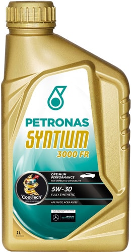 Масло моторное синтетическое - Petronas Syntium 3000 FR 5W-30 1л