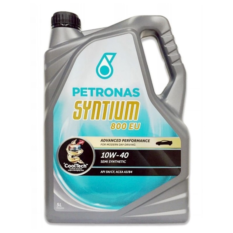 Масло моторное полусинтетическое - Petronas Syntium 800 10W-40 5л