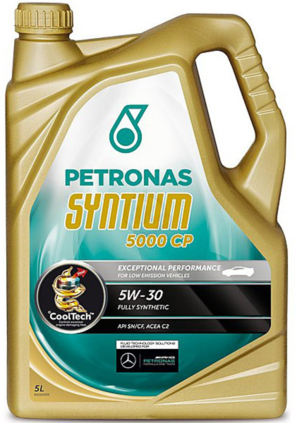 Масло моторное синтетическое - Petronas Syntium 5000 CP 5W-30 5л
