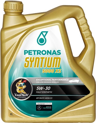 Масло моторное синтетическое - Petronas Syntium 5000 XS 5W-30 4л