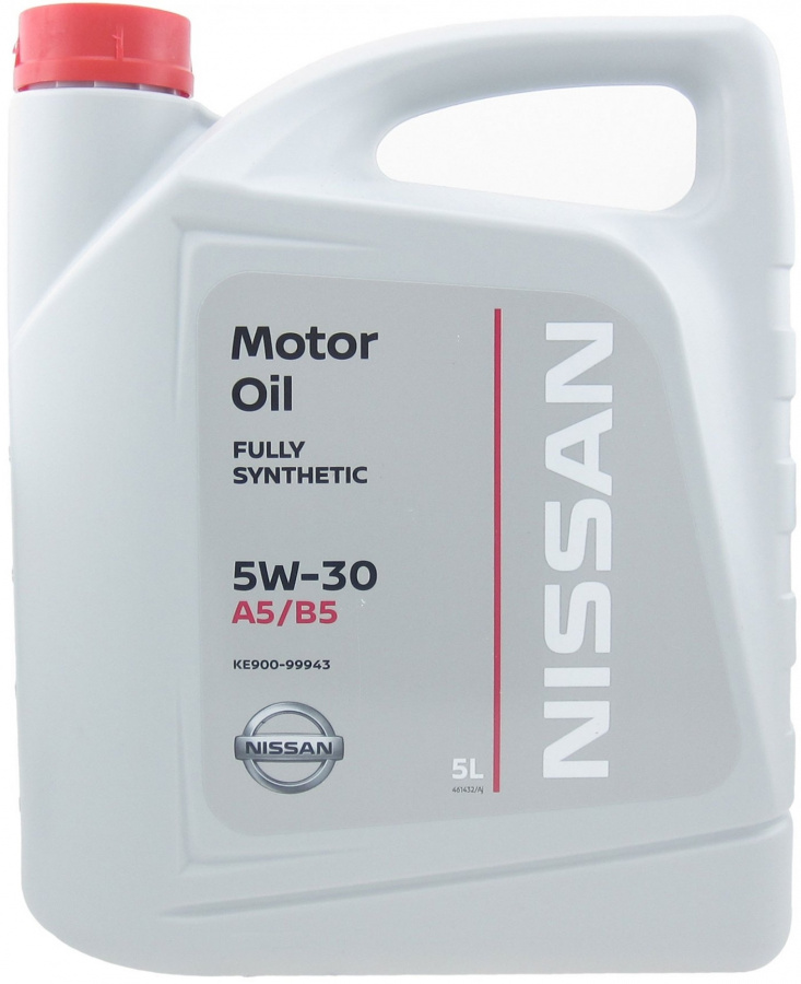Масло моторное синтетическое - Nissan 5W30 5л