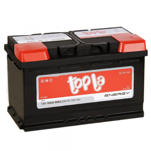 Аккумулятор - TOPLA Energy 100A/h (R+) 800А 315х175х190мм (TOP100R.L4.NRG / 108000)