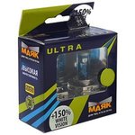 МАЯК - Комплект галогенных ламп H1 12V 55W P14.5s White Vision +150% ULTRA, 2шт / 82120WV+150