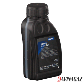 Жидкость тормозная - SWAG DOT4 LV, 0.25л