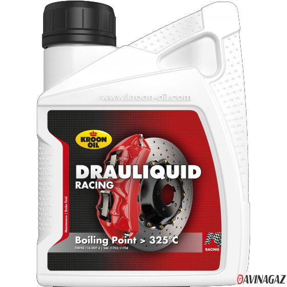 Жидкость тормозная - KROON OIL DRAULIQUID RACING, 0.5л