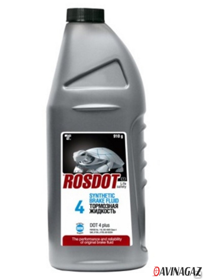 Жидкость тормозная - ROSDOT DOT-4 Plus, 910г / 430101Н03