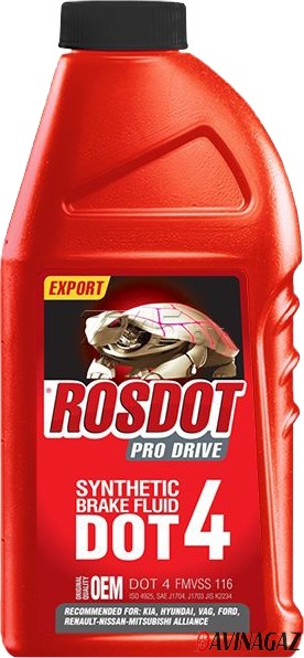 Жидкость тормозная - ROSDOT 4 Pro Drive, 455г / 430110011