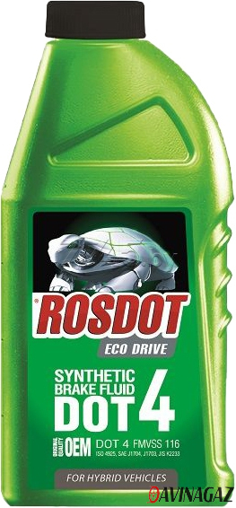 Жидкость тормозная - ROSDOT ECO DRIVE, 455г / 430120002