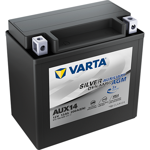 Аккумулятор - VARTA Silver Dynamic Auxiliary AGM 13Ah 200A L+ 150x146x87мм / 513 106 020