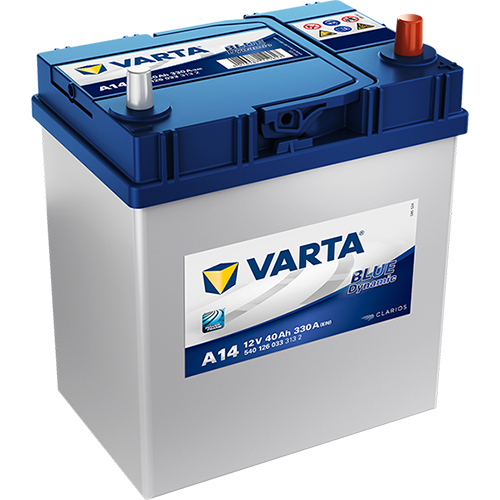 Аккумулятор - VARTA BLUE DYNAMIC 40Ah 330A R+ 187х127х227мм / 540 126 033