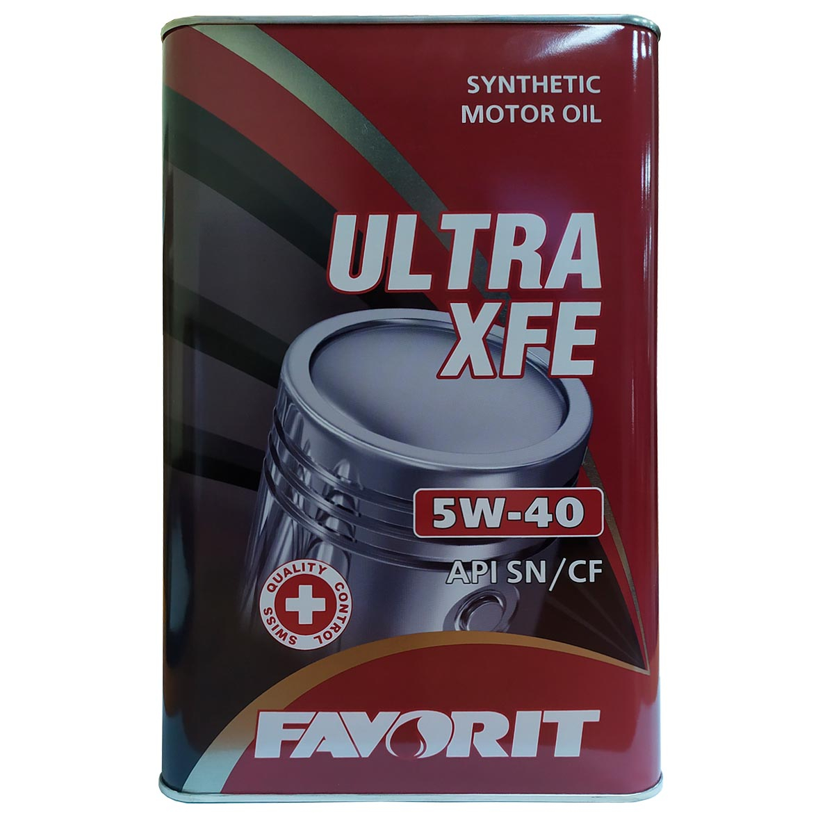 Масло моторное синтетическое - Favorit Ultra XFE 5W-40, 5л (METAL)