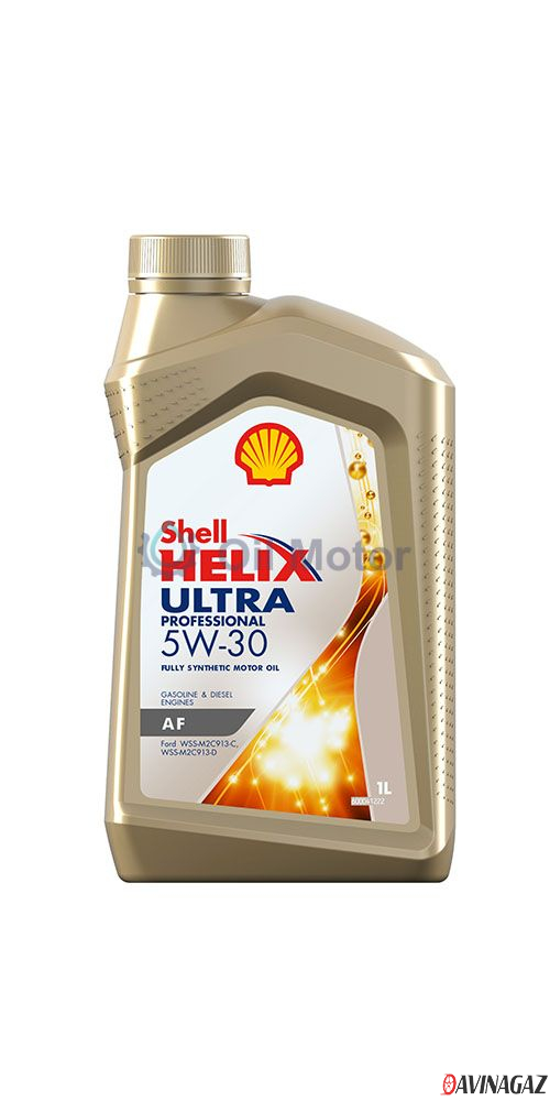 Масло моторное синтетическое - SHELL HELIX ULTRA PROFESSIONAL AF 5W30, 1л
