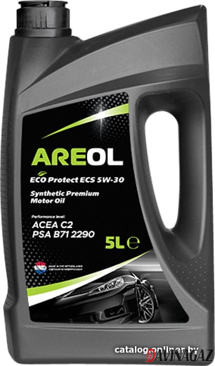 Масло моторное синтетическое - AREOL ECO Protect ECS 5W30 / 5W30AR128 (5л)