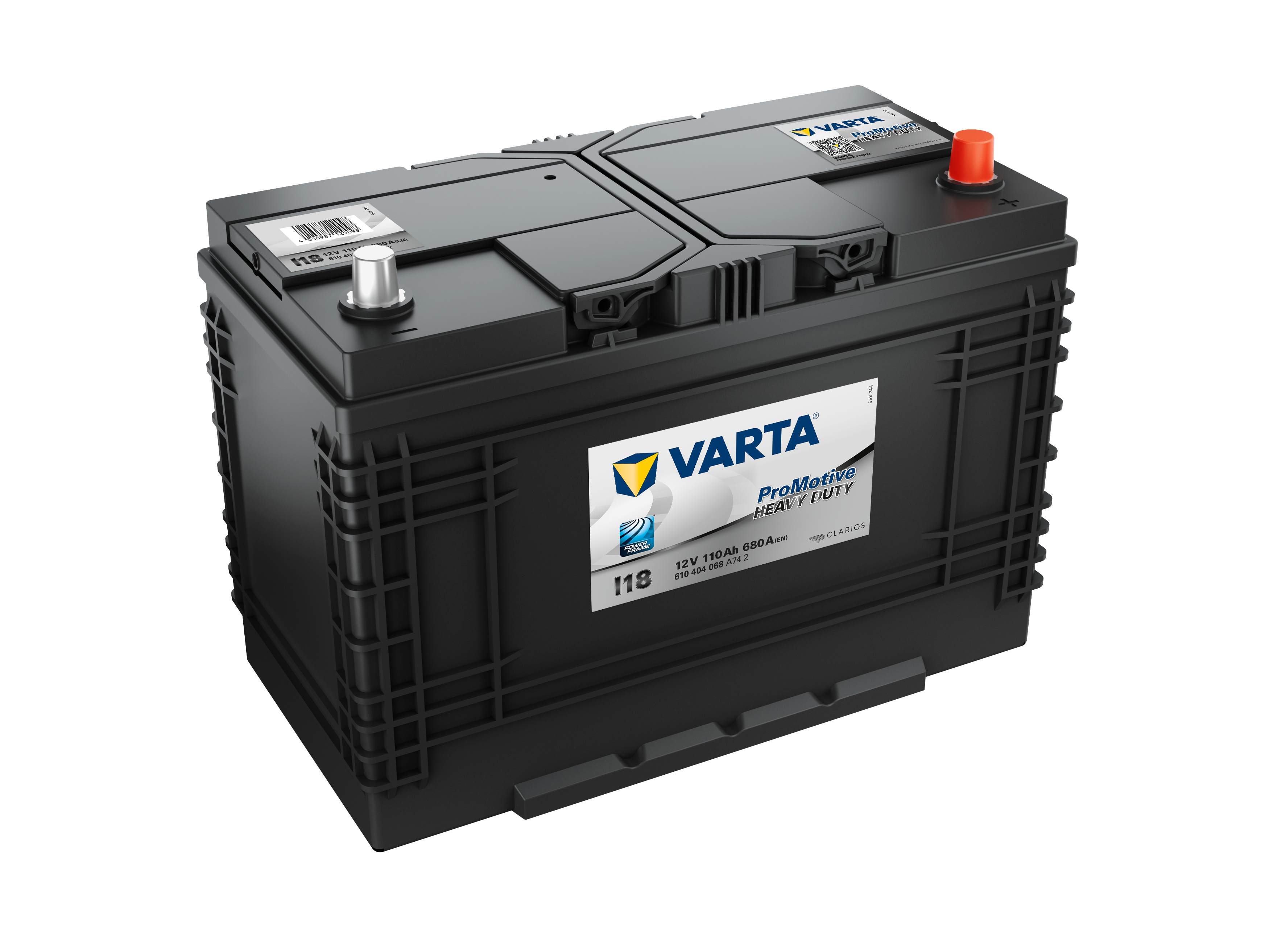 Аккумулятор для коммерческой техники - VARTA Promotive Heavy Duty 110Ah 680A R+ 347×174×234мм / 610 404 068