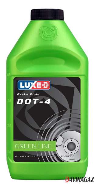 Жидкость тормозная - LUXE DOT-4, 910г / 638
