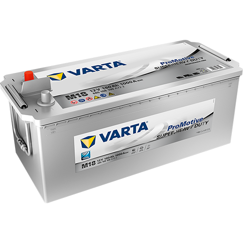 Аккумулятор для коммерческой техники - VARTA Promotive Super Heavy Duty 180Ah 1000A L+ 513x223x223мм / 680 108 100