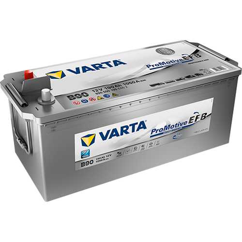 Аккумулятор для коммерческой техники - VARTA ProMotive EFB 190Ah 1050A L+ 513x223x223мм / 690 500 105