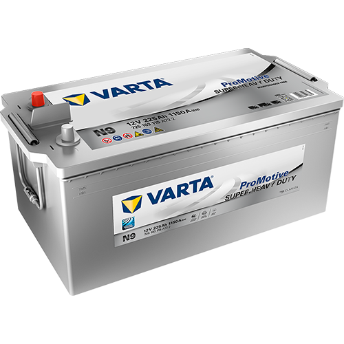 Аккумулятор для коммерческой техники - VARTA Promotive Super Heavy Duty 225Ah 1150A L+ 518x276x242мм / 725 103 115