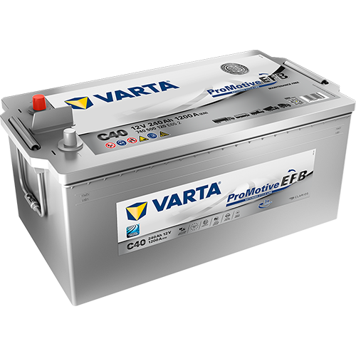 Аккумулятор - VARTA ProMotive EFB 240Ah 1200A L+ 518x276x242мм / 740 500 120