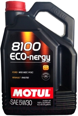 Масло моторное синтетическое - MOTUL 8100 ECO-NERGY 5W-30 4л