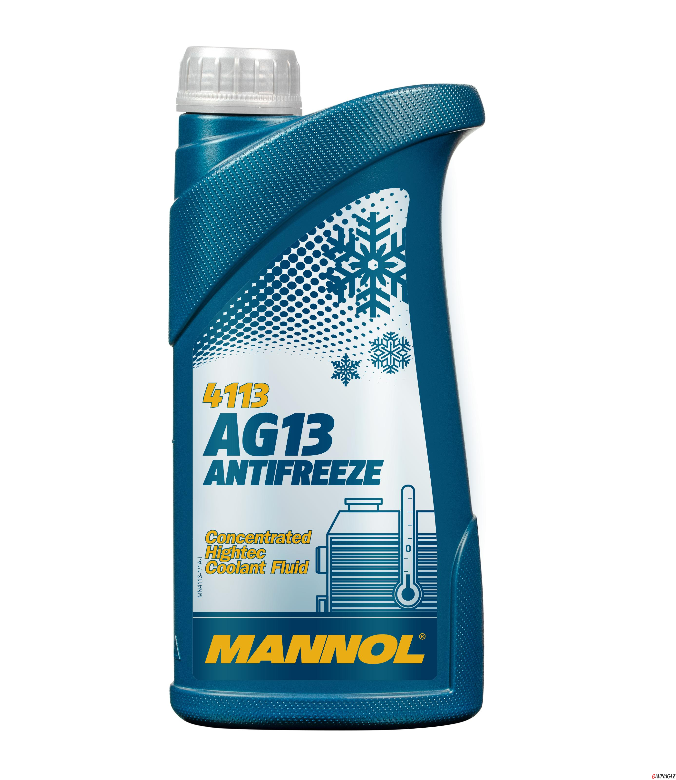 Концентрированный антифриз - MANNOL Antifreeze AG13 Hightec 4113, 1л (98216 / MN4113-1)