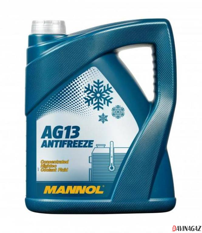 Концентрированный антифриз - MANNOL Antifreeze AG13 Hightec 4113, 5л (98836 / MN4113-5)