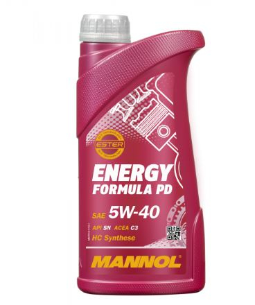 Масло моторное синтетическое - MANNOL 7913 Energy Formula PD 5W40, 1л (99260 / MN7913-1)