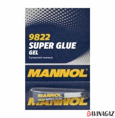 Супер-клей - MANNOL Super Glue Gel 9822