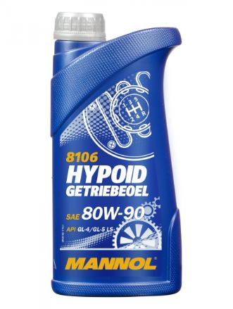 MANNOL 8106 Hypoid 80W-90 GL-4/GL-5 LS, 1л