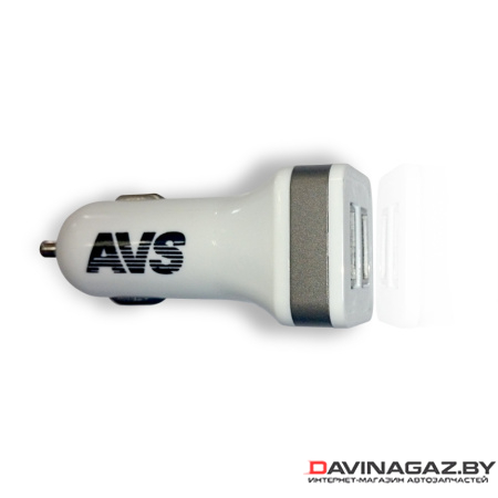 AVS - Автомобильное зарядное устройство 2 USB, 3.6A / A78021S