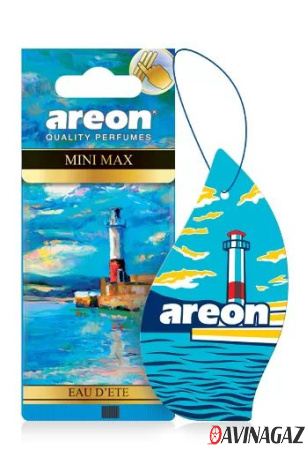 AREON - Ароматизатор Mini MAX Eau d`ete картонка мини / ARE-AMM03
