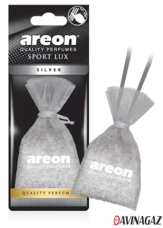 AREON - Ароматизатор PEARLS SPORT LUX Silver мешочки / ARE-APL03