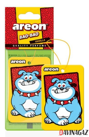 AREON - Ароматизатор BAO BAO Vanilla картонка / ARE-BAO