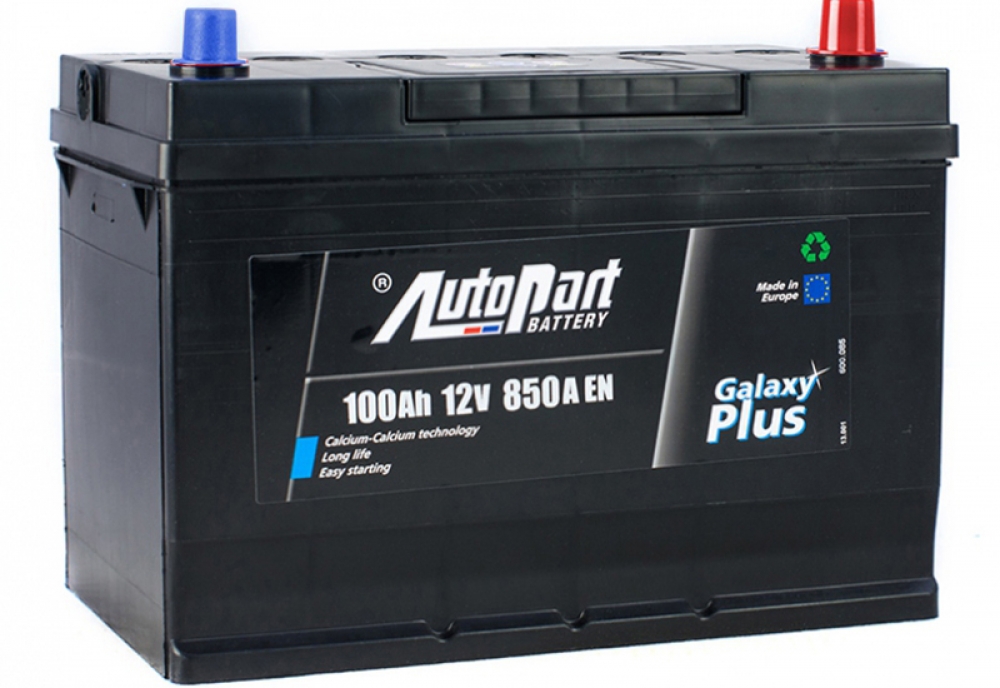 Аккумулятор AutoPart 100Ah 850A (R+) 303x175x227 mm