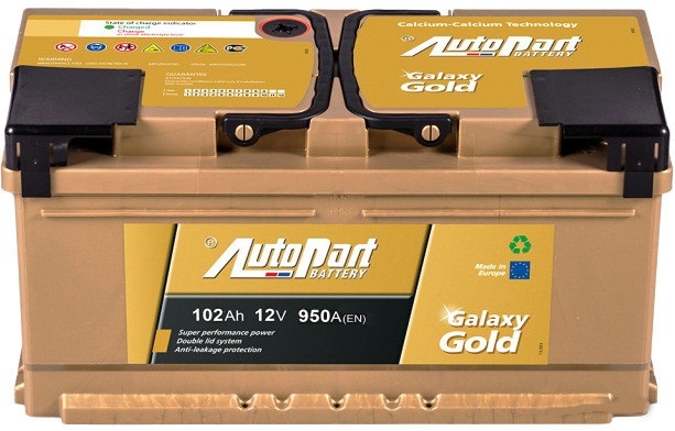 Аккумулятор AutoPart 102Ah 950A (R+) 353x175x190 mm