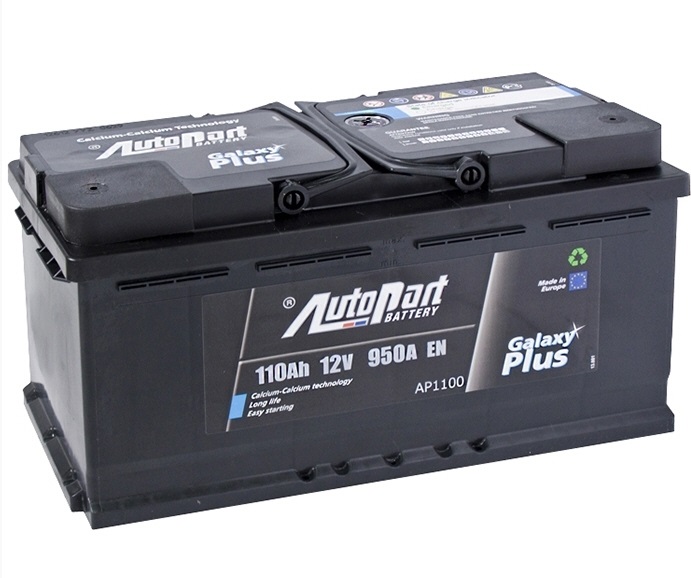 Аккумулятор AutoPart 110Ah 950A (R+) 353x175x190 mm
