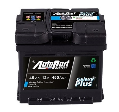 Аккумулятор AutoPart 45Ah 450A (R+) 207x175x175mm / AP452