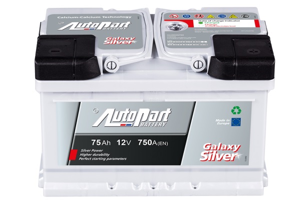 Аккумулятор AutoPart 75Ah 750A (R+) 276x175x175 mm