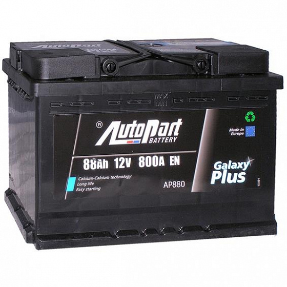 Аккумулятор AutoPart 88Ah 800A (R+) 276x175x190 mm
