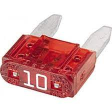 HANS PRIES Предохранитель 10A 10A (красный, mini)