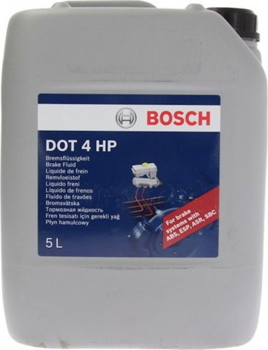Тормозная жидкость - BOSCH HP DOT4 5л