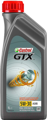 Масло моторное синтетическое - Castrol GTX 5W-30 A5/B5, 1л