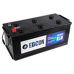 Аккумулятор для коммерческой техники - EDCON 12V 180Ah 1100A (R+) 513x223x223mm / DC1801100R
