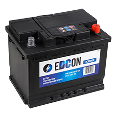 Аккумулятор - EDCON 12V 60Ah 540A (R +) 242x175x190mm / DC60540R