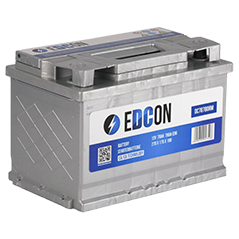 Аккумулятор - EDCON 12V 78Ah 780A (R+) 278x175x190mm / DC78780RM