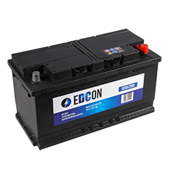 Аккумулятор - EDCON 12V 90Ah 720A (R+) 373x175x190mm / DC90720R